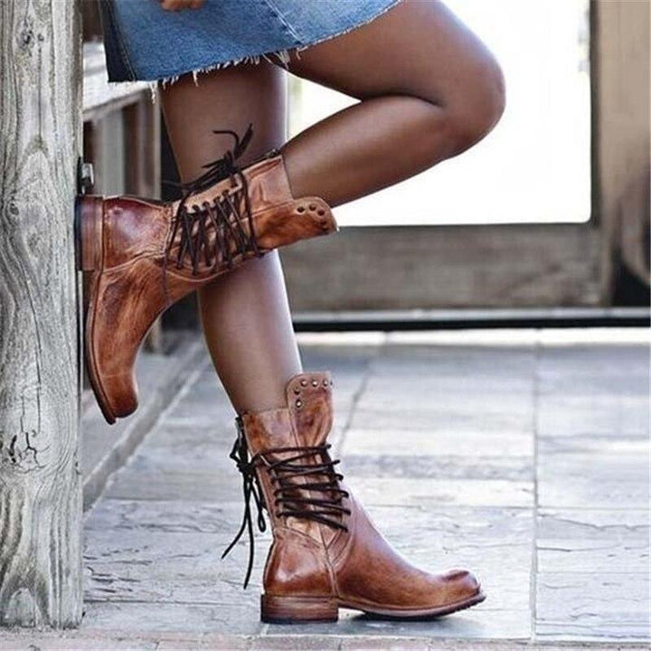 Billie | Leather Boots