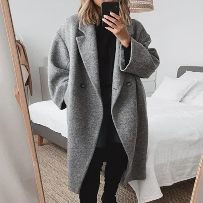 Jessica | Wool trench coat