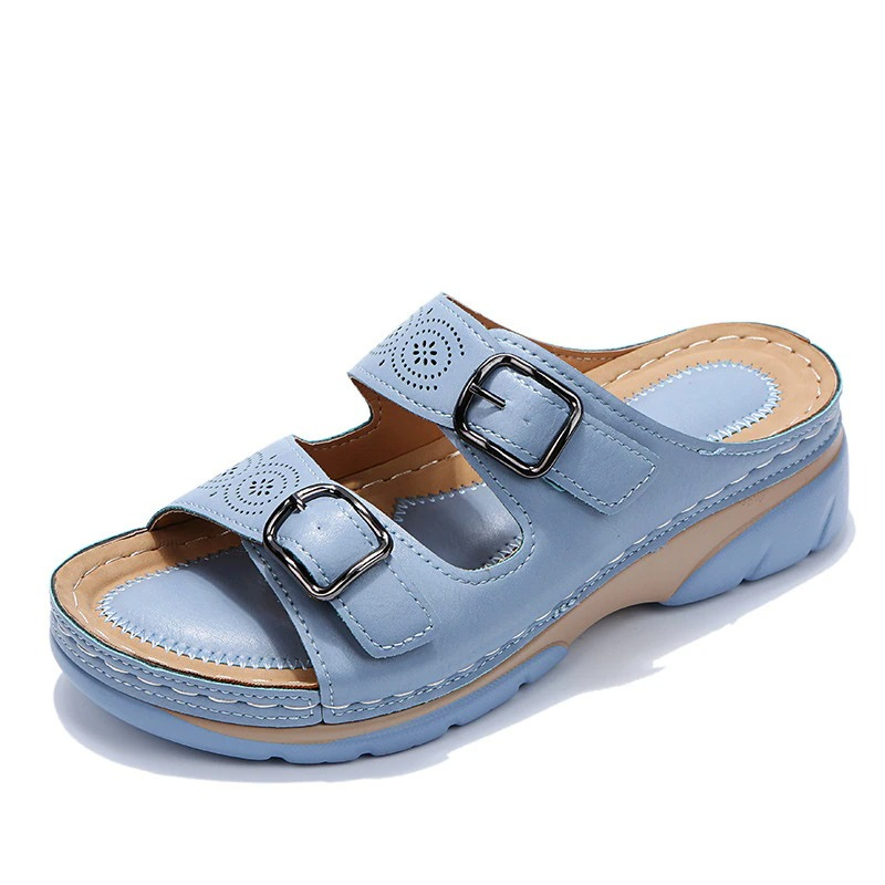 Olivia | Orthopedic Leather Sandals