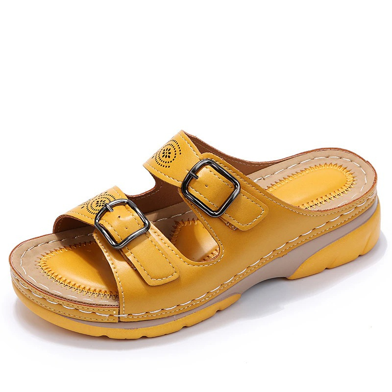 Olivia | Orthopedic Leather Sandals