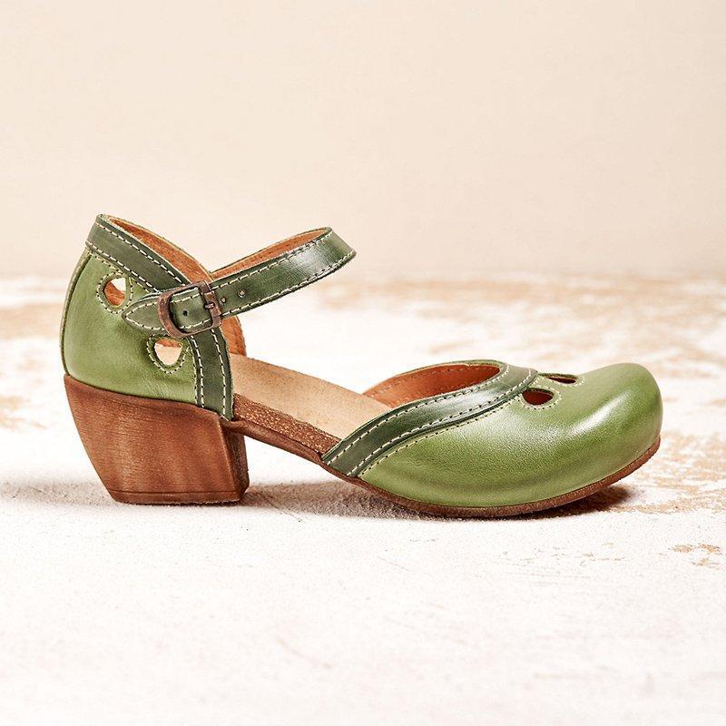 Georgia | Orthopedic sandals with low heels