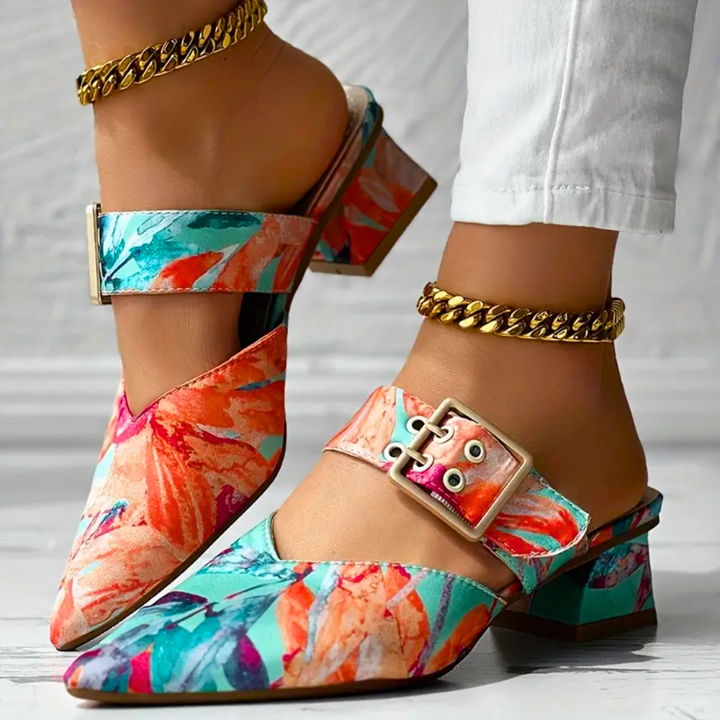 Bohemian Pumps | Colorful Sandals