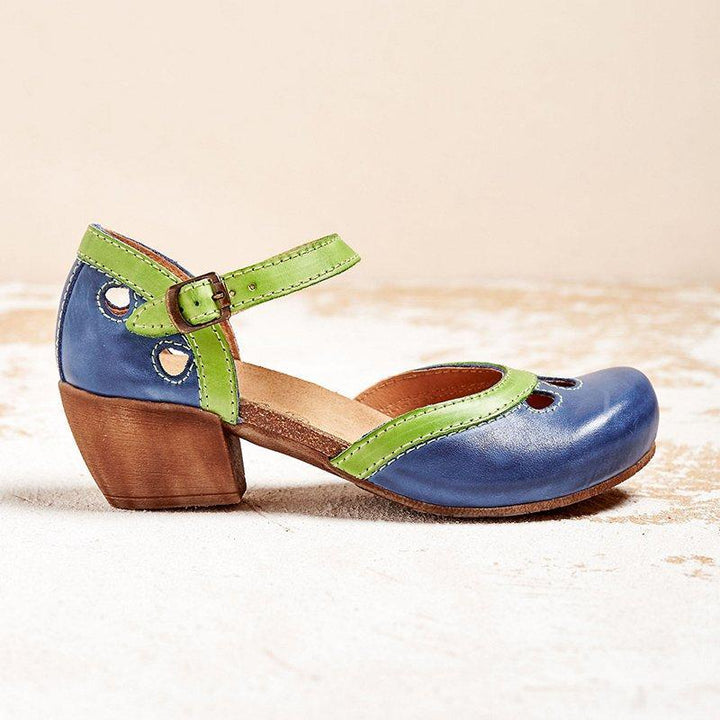 Georgia | Orthopedic sandals with low heels