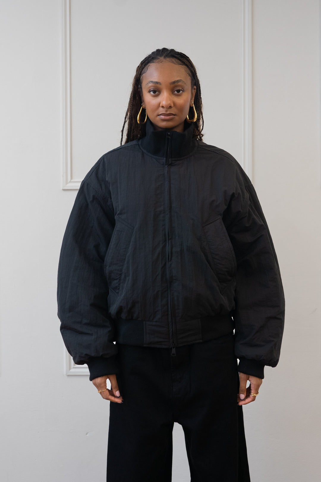 PUFFY BOMBER JACKET