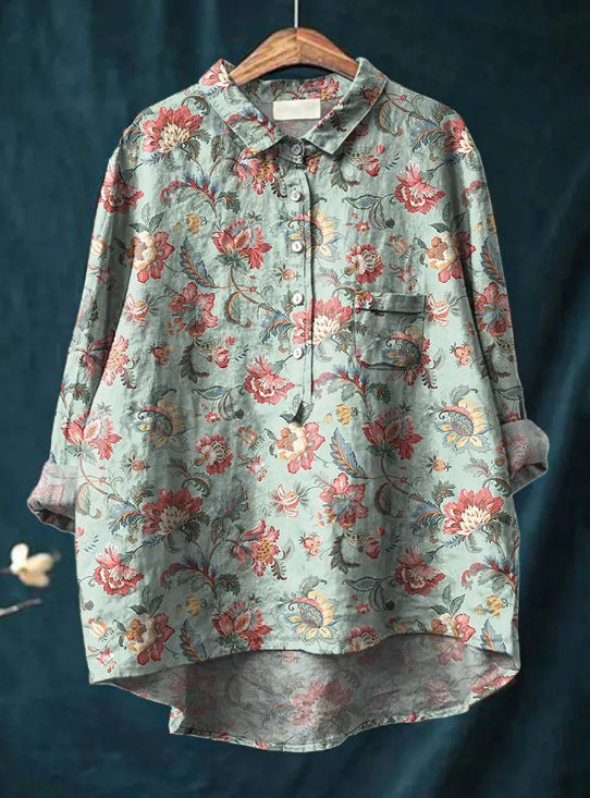 Lotte | Floral Colourful Blouse