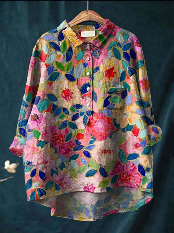 Lotte | Floral Colourful Blouse