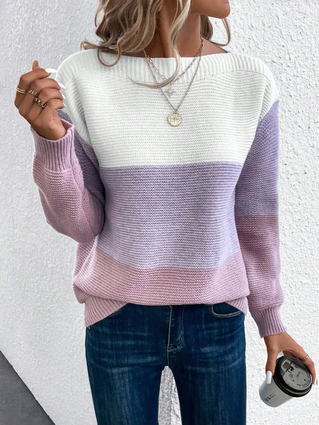 Olivia | Ombre Knit Sweater