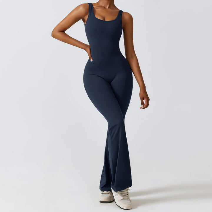 V-Back Jumpsuit