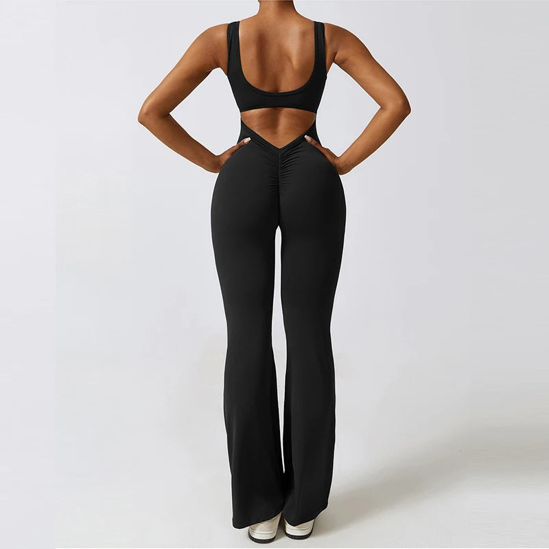 V-Back Jumpsuit