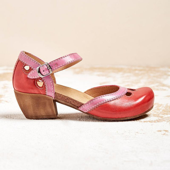 Georgia | Orthopedic sandals with low heels
