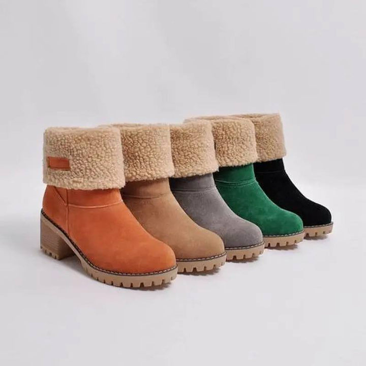 Julianne | Rollable Wool Boots